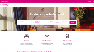 Last Minute Hotels buchen mit Hotel-Standby.de - www.hotel-standby.de