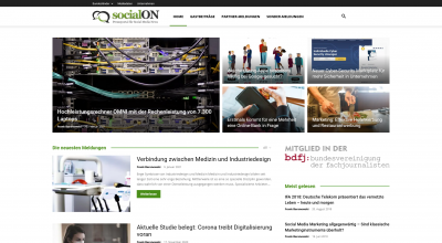 socialON - Presseportal für Social Media News - Pressemitteilungen So_ - www.socialon.de